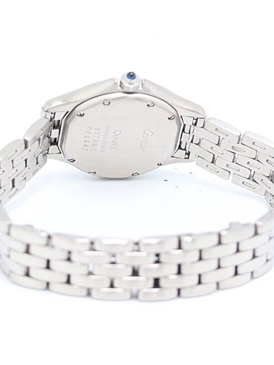 Cartier Panthere Cougar Quartz Date White Dial Watch Kzk main image 4